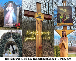 Krížová cesta Kameničany - Penky